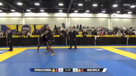 Enloe Boyd, III vs Stephen Lee Uyemura 2024 World IBJJF Jiu-Jitsu No-Gi Championship