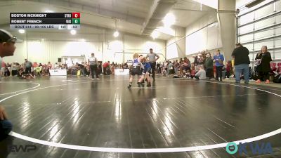 90-105 lbs Rr Rnd 2 - Boston McKnight, Stroud Youth Wrestling Club vs Robert French, Viking Wrestling Club