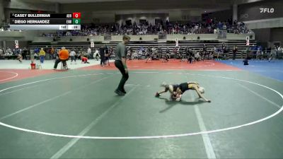 50 lbs Quarterfinal - Diego Hernandez, EVW vs Casey Bullerman, Adrian