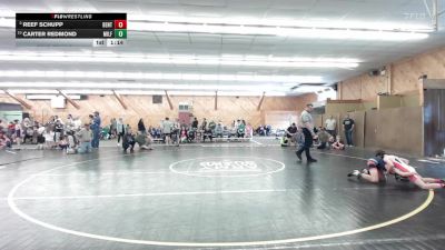 85 lbs Semifinal - Reef Schupp, Benton vs Carter Redmond, Milford