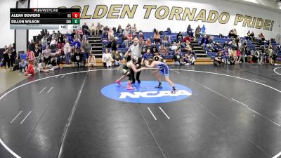 94-99 lbs Round 1 - Aleah Bowers, Grove City vs Dillon Wilson, Sharpsville