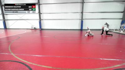 52 lbs Rr Rnd 1 - Brendon Ralston, Team Gotcha vs Oliver Bartholomew, Grit Mat Club Blue