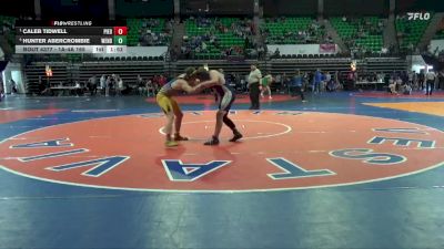 1A-4A 165 Semifinal - Caleb Tidwell, Piedmont vs Hunter Abercrombie, West End High School