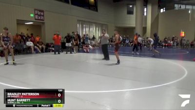 120 lbs Quarters & 3rd Wb (32 Team) - Hunt Barrett, Guerilla WC vs Bradley Patterson, MF Dynasty