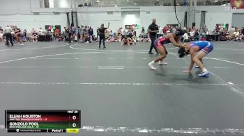 150 lbs Semis (4 Team) - Elijah Houston, Whitted Trained Dynasty vs Gonzolo Pool, New England Gold