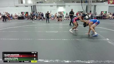150 lbs Semis (4 Team) - Elijah Houston, Whitted Trained Dynasty vs Gonzolo Pool, New England Gold