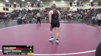 170 lbs Round 3 - McKenna Broadhead, Denver vs Clara Breiner, Western Dubuque