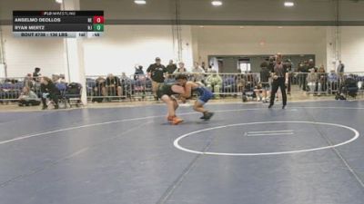 136 lbs Consi Of 4 - Anselmo Deollos, NE vs Ryan Mertz, NJ