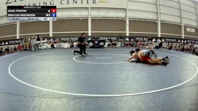 215 lbs Gage Ponton, Idaho vs Braylen Meeuwsen, Michigan Blue