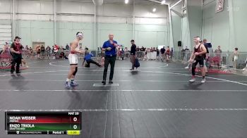 145 lbs Cons. Round 1 - Enzo Triola, Unattached vs Noah Weiser, Primus