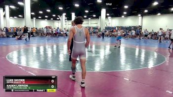 157 lbs Round 5 (10 Team) - Kaden Lawhon, Celtic Wrestling Club vs Luke Snyder, Dayton Bandits