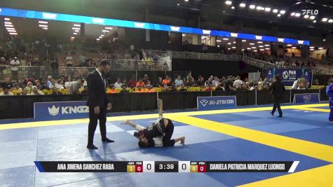 Daniela Patricia Marquez Luongo vs Ana Jimena Sanchez Raba 2025 Pan Kids Jiu-Jitsu IBJJF Championship