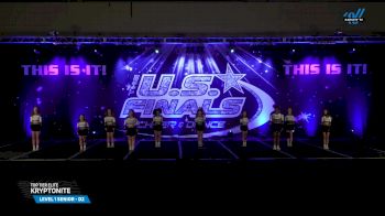 Top Tier Elite - Kryptonite [2025 L1 Senior - D2 Day 1] 2025 The U.S. Finals Worcester