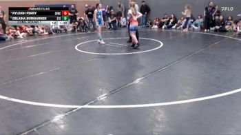 94 lbs Cons. Round 1 - Delaina Bumgarner, Small Town Grims vs Ryleigh Ferry, Snake River Wrestling Club