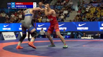 80 kg Final 3-5 - Alireza Abghar ABBASI, Iran vs Uladzislau Dubrouski, Individual Neutral Athletes