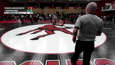 100 lbs Cons. Round 4 - Ashlynn Wang, Alameda vs Nyeuara Jenkins-ganter, Pittsburg Senior