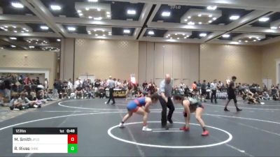 123 lbs Consi Of 16 #2 - Mariah Smith, JFLO Trained vs Rianna Rivas, Threshold WC