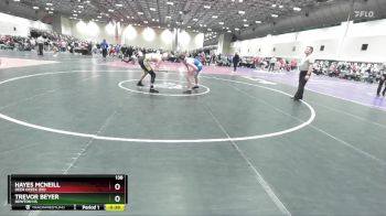 138 lbs Cons. Round 2 - Hayes Mcneill, Deer Creek (ED) vs Trevor Beyer, Newton HS