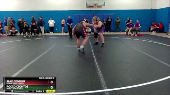 285 lbs Cons. Round 5 - Rocco Csontos, Boys` Latin School vs Jake Condon, Mount Saint Joseph