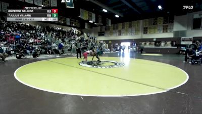 120 lbs Champ. Round 2 - Gilfredo Galindo, Martin Luther King vs Julius Villamil, Poway