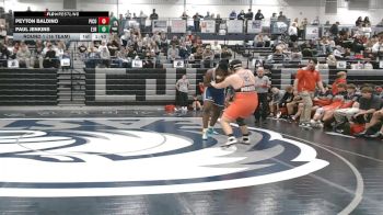 285 lbs Round 1 (16 Team) - Paul Jenkins, East Jackson HS vs Peyton Baldino, Pike County