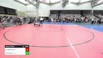 154-H lbs Consi Of 8 #2 - James Calabrese, Foxborough vs Jude Bowers, Shore Thing WC