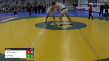 285 lbs Prelims - John O'Donnell, Shore Thing Black vs Sean Kinney, Dark Knights Wrestling Club