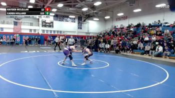 184 lbs Finals (2 Team) - Hayden McLellan, Alvernia University vs Caden Holland, University Of The Ozarks