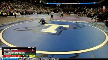 Cons. Round 1 - Grant Schwerdtfeger, Lincoln East vs Mi`khel Thomas, Omaha Bryan