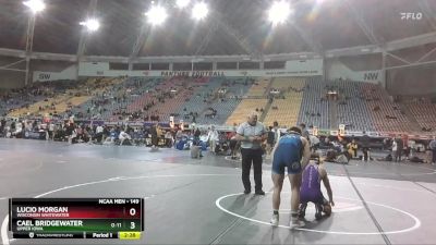 149 lbs Quarterfinal - Cael Bridgewater, Upper Iowa vs Lucio Morgan, Wisconsin Whitewater