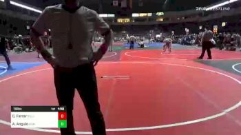 116 lbs Consi Of 16 #2 - Caleb Farrar, Gold Rush vs Adam Angulo, Grindhouse