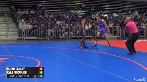 170 Round of 64 Kyle Mcquaide (Chelmsford) vs. Elijah Cleary (Lake Highland Prep)