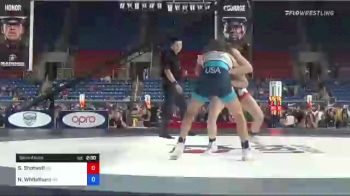 117 lbs Semifinal - Salyna Shotwell, Washington vs Ngao Shoua Whitethorn, Minnesota
