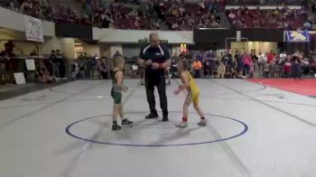 55 lbs Champ. Round 2 - Royce Duncan, Miles City Wrestling Club vs Troy Flack, Belgrade Wrestling Club