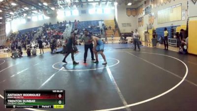 165 Blue Round 5 - Trenton Dunbar, Colquitt County vs Anthony Rodriguez, Miami Palmetto