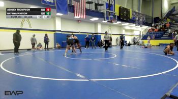 155 lbs Semifinal - Ashley Thompson, Rogers vs Ray'Nya Watson, Fort Smith Northside