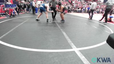 160 lbs Quarterfinal - Michael Lonechief, Pawnee Wrestling Club vs Aaron Pearce, Husky WC