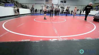 64 lbs Quarterfinal - Zaiden Houston, Grove Takedown Club vs Gunnar Humbyrd, Jay Wrestling Club