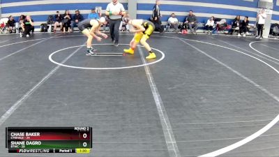 115 lbs Round 2 (8 Team) - Chase Baker, CTWHALE vs Shane Dagro, BTWC