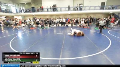 150 lbs Round 5 - Ashton Walker, Stallions Wrestling Club vs Xane Shurtleff, Champions Wrestling Club