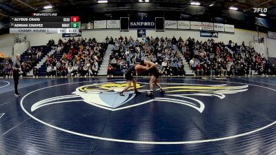 141 lbs Champ. Round 1 - Adrian Chavez, Minot State (N.D.) vs Alyeus Craig, St. Cloud State