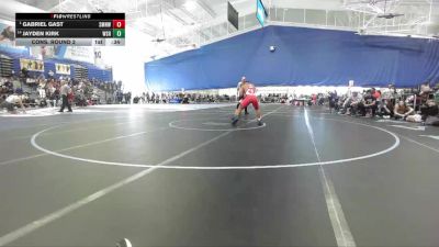 215 lbs Cons. Round 2 - Jayden Kirk, Wichita-South Hs vs Gabriel Gast, Shawnee Mission Northwest