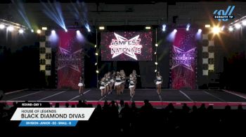 House of Legends - Black Diamond Divas [2025 L2 Junior - D2 - Small - B Day 1] 2025 JAMfest Cheer Super Nationals