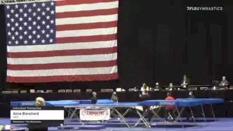 Anna Blanchard - Individual Trampoline, WCC - 2021 USA Gymnastics Championships