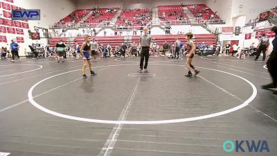 61 lbs Quarterfinal - Troy Petry, Standfast vs Colten Sumrall, Harrah Little League Wrestling