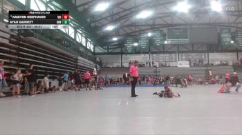 46-51 lbs Semifinal - Kaisynn Keefhaver, VICTORY vs Ayah Garrett, Gladiator Elite WC