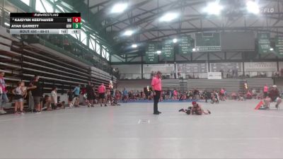 46-51 lbs Semifinal - Kaisynn Keefhaver, VICTORY vs Ayah Garrett, Gladiator Elite WC