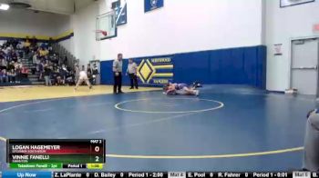 113 lbs Round 1 - Vinnie Fanelli, Swanton vs Logan Hagemeyer, Sylvania Southview