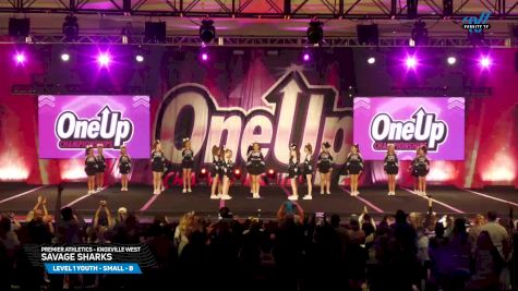 Premier Athletics - Knoxville West - Savage Sharks [2025 L1 Youth - Small - B Day 2] 2025 One Up Grand Nationals