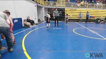 58 lbs Consi Of 4 - Boston Fry, Morrison Takedown Club vs Winston Bolay, Perry Wrestling Academy
